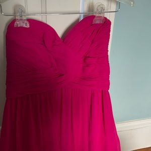 Ralph Lauren strapless Rose petite dress